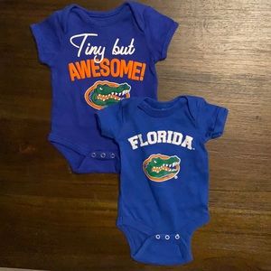 Florida Gator baby bodysuits